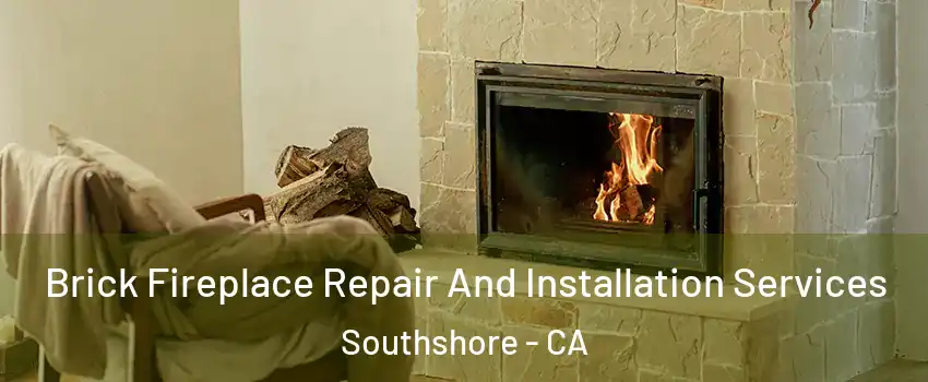 Brick Fireplace Repair And Installation Services Southshore - CA