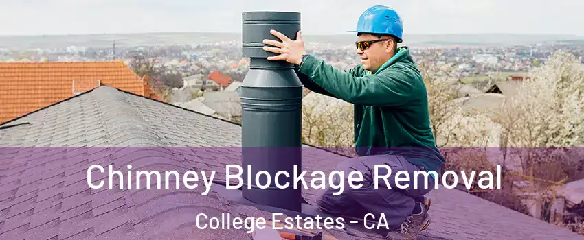 Chimney Blockage Removal College Estates - CA