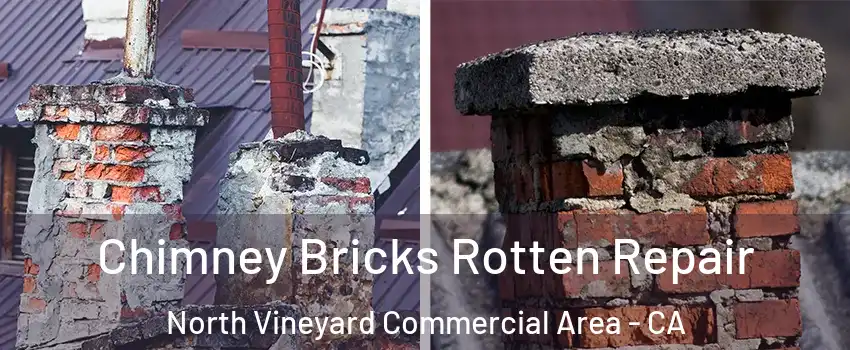Chimney Bricks Rotten Repair North Vineyard Commercial Area - CA