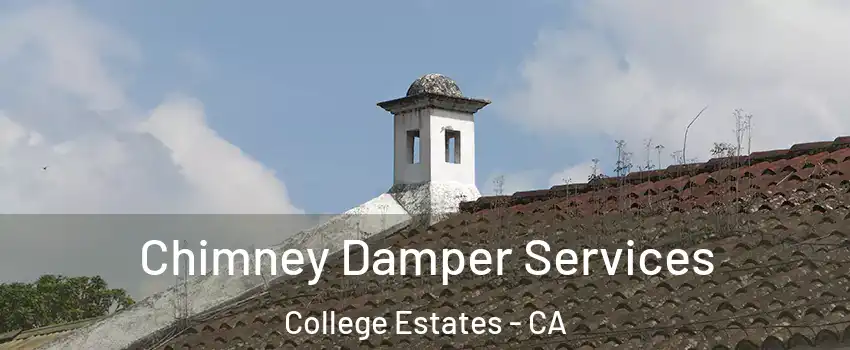 Chimney Damper Services College Estates - CA