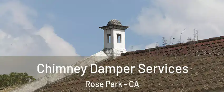 Chimney Damper Services Rose Park - CA