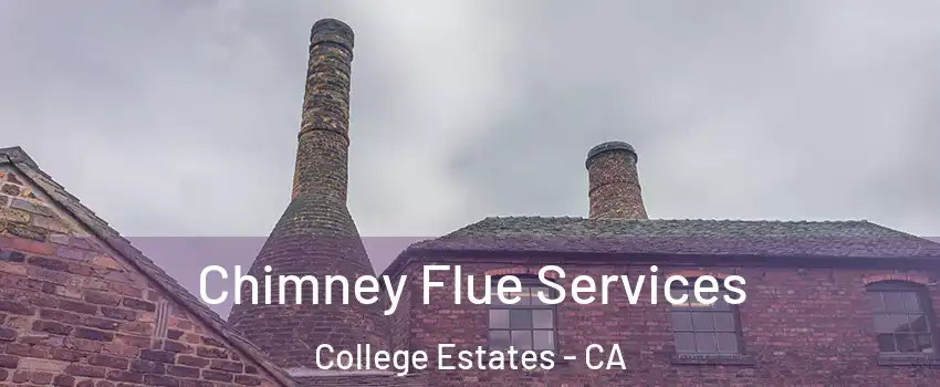 Chimney Flue Services College Estates - CA