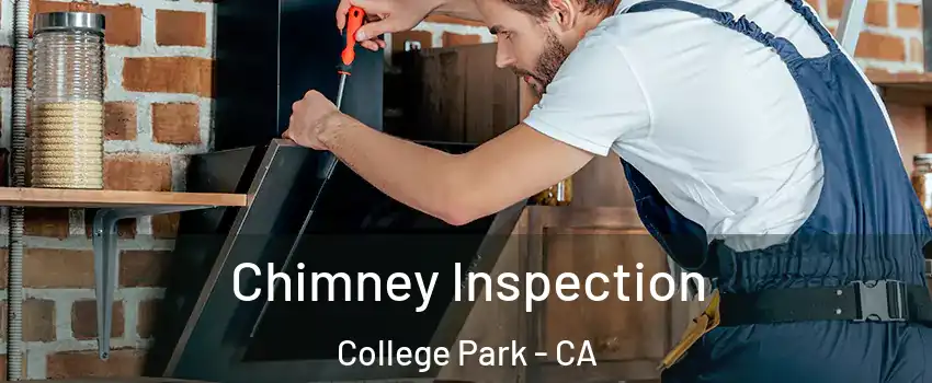 Chimney Inspection College Park - CA