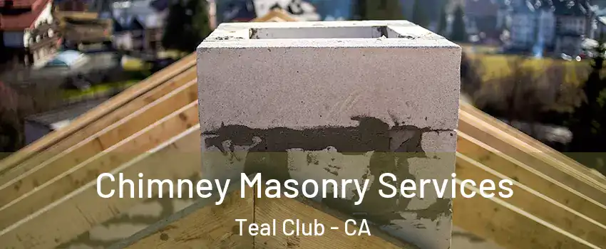 Chimney Masonry Services Teal Club - CA
