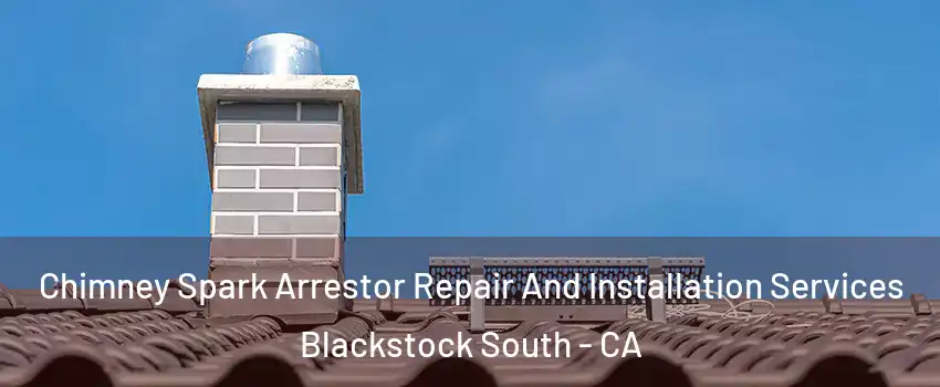 Chimney Spark Arrestor Repair And Installation Services Blackstock South - CA