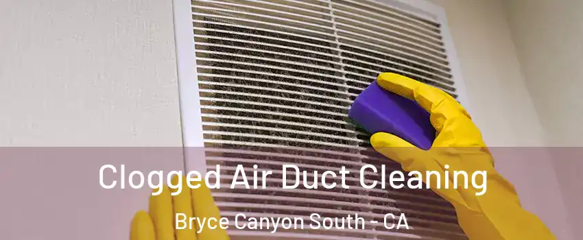 Clogged Air Duct Cleaning Bryce Canyon South - CA