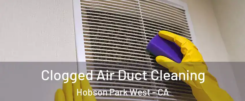 Clogged Air Duct Cleaning Hobson Park West - CA