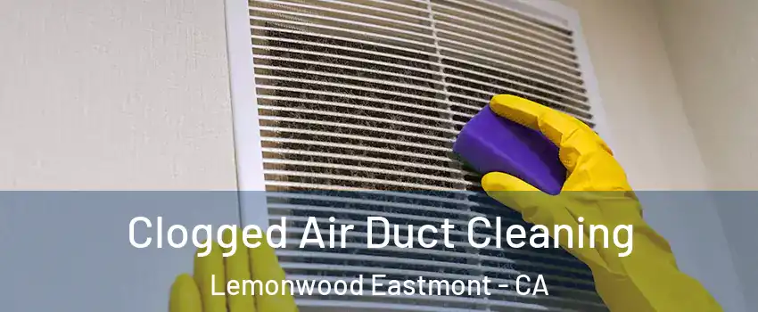 Clogged Air Duct Cleaning Lemonwood Eastmont - CA