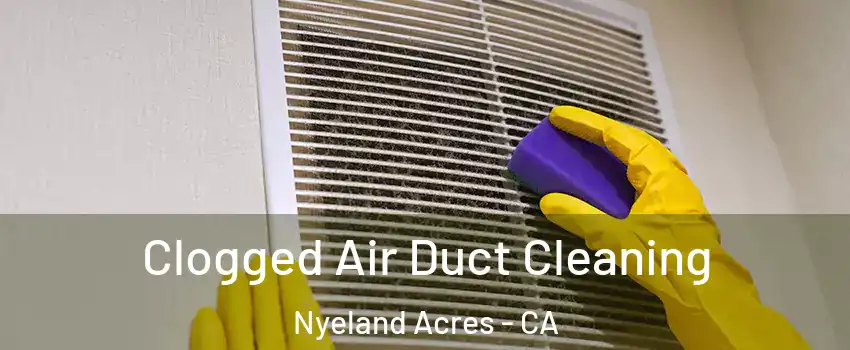 Clogged Air Duct Cleaning Nyeland Acres - CA