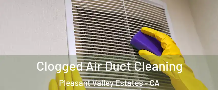 Clogged Air Duct Cleaning Pleasant Valley Estates - CA