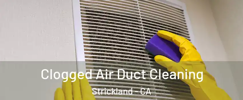 Clogged Air Duct Cleaning Strickland - CA