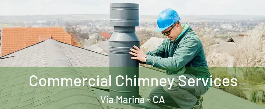 Commercial Chimney Services Via Marina - CA