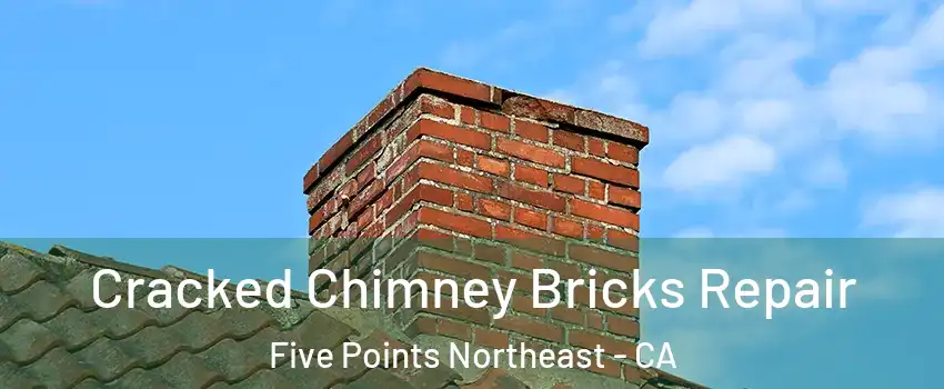 Cracked Chimney Bricks Repair Five Points Northeast - CA