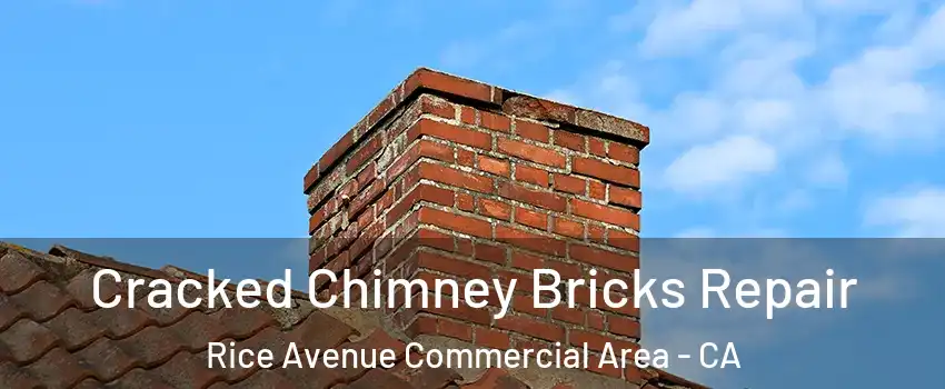 Cracked Chimney Bricks Repair Rice Avenue Commercial Area - CA