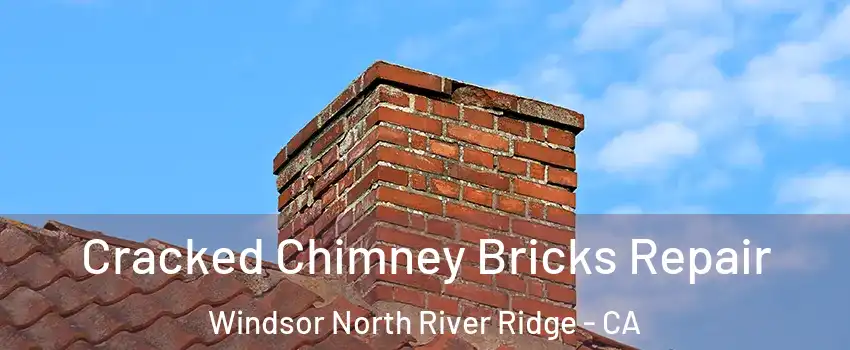 Cracked Chimney Bricks Repair Windsor North River Ridge - CA