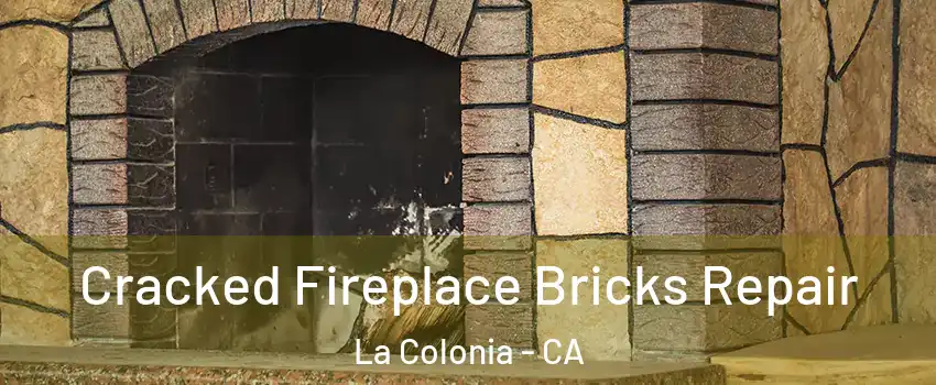 Cracked Fireplace Bricks Repair La Colonia - CA