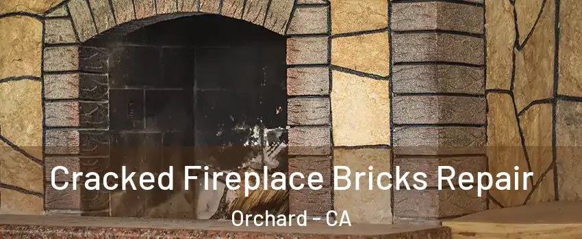 Cracked Fireplace Bricks Repair Orchard - CA