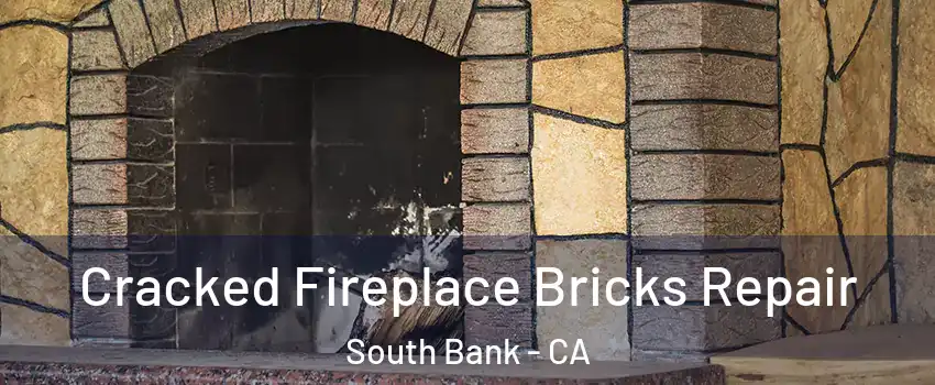 Cracked Fireplace Bricks Repair South Bank - CA