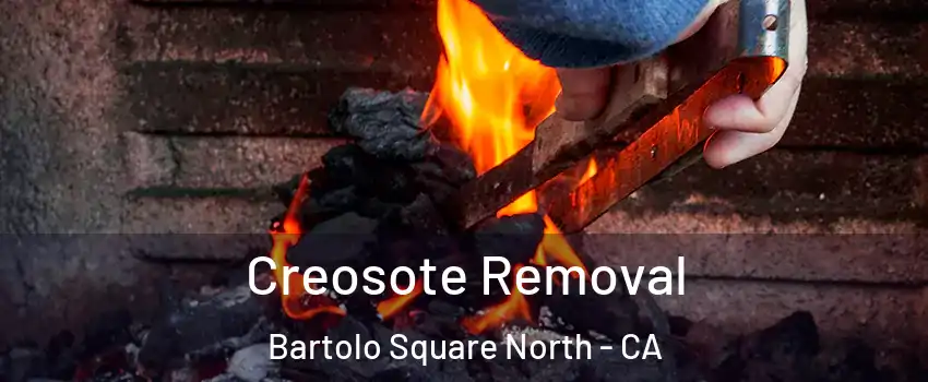 Creosote Removal Bartolo Square North - CA