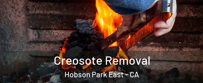 Creosote Removal Hobson Park East - CA