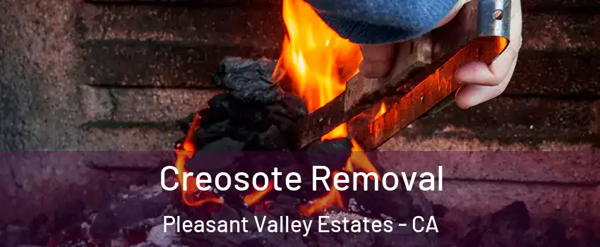 Creosote Removal Pleasant Valley Estates - CA