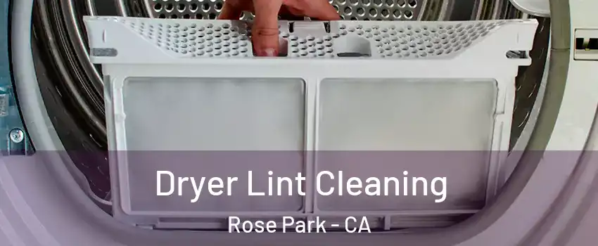 Dryer Lint Cleaning Rose Park - CA