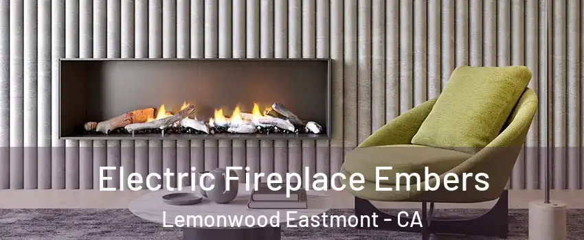 Electric Fireplace Embers Lemonwood Eastmont - CA
