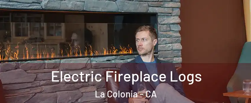 Electric Fireplace Logs La Colonia - CA
