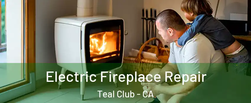Electric Fireplace Repair Teal Club - CA