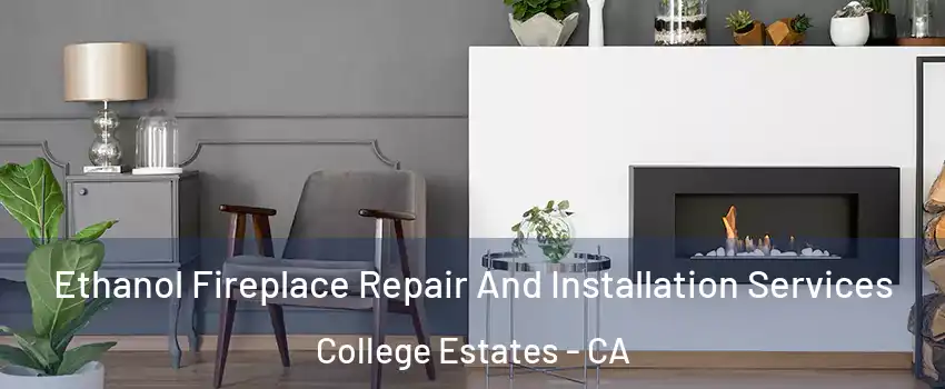 Ethanol Fireplace Repair And Installation Services College Estates - CA