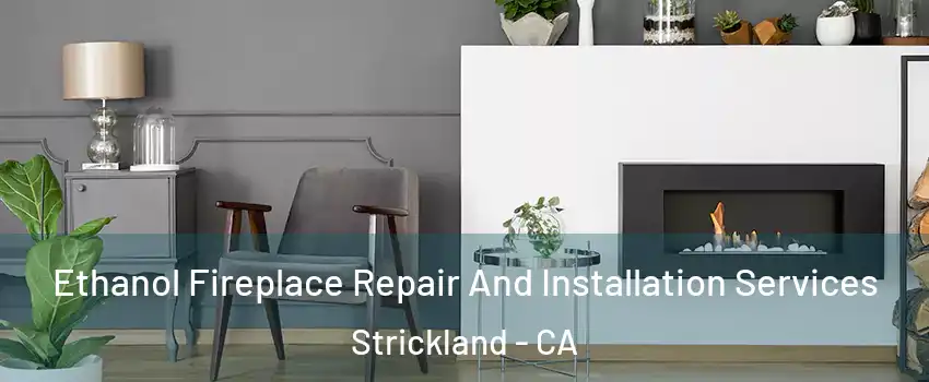 Ethanol Fireplace Repair And Installation Services Strickland - CA