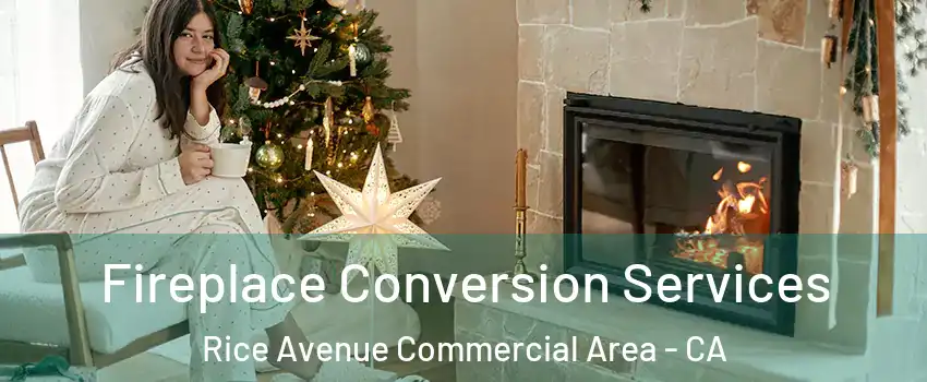 Fireplace Conversion Services Rice Avenue Commercial Area - CA