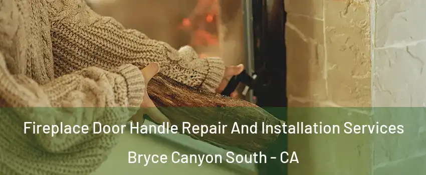 Fireplace Door Handle Repair And Installation Services Bryce Canyon South - CA
