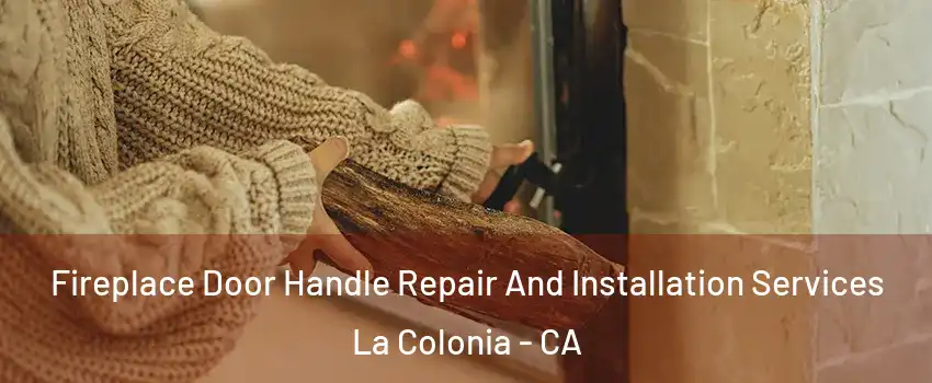 Fireplace Door Handle Repair And Installation Services La Colonia - CA