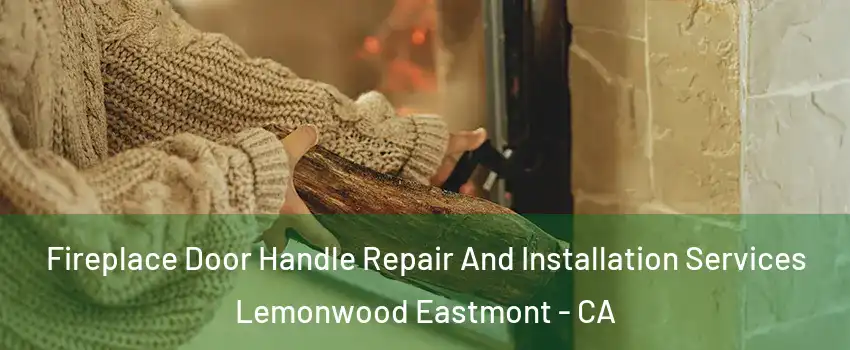 Fireplace Door Handle Repair And Installation Services Lemonwood Eastmont - CA