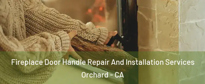 Fireplace Door Handle Repair And Installation Services Orchard - CA