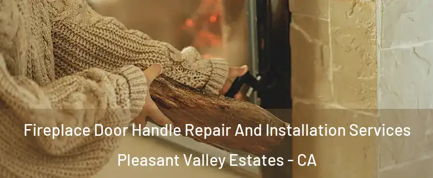 Fireplace Door Handle Repair And Installation Services Pleasant Valley Estates - CA