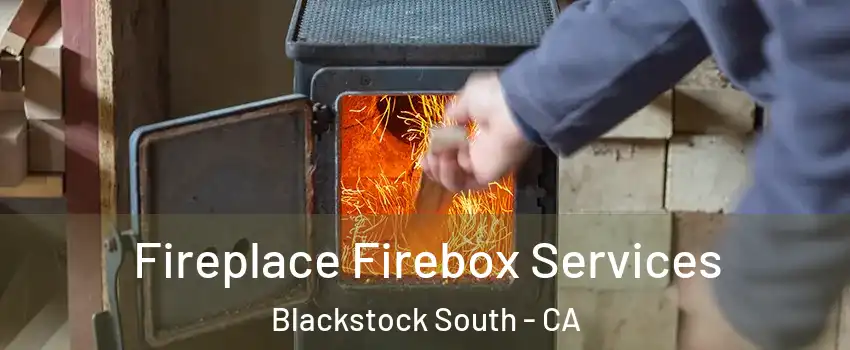 Fireplace Firebox Services Blackstock South - CA