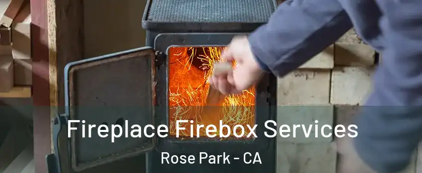 Fireplace Firebox Services Rose Park - CA