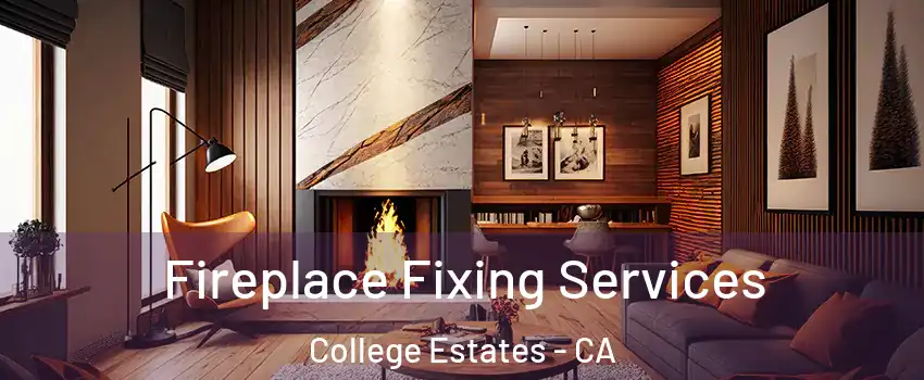 Fireplace Fixing Services College Estates - CA