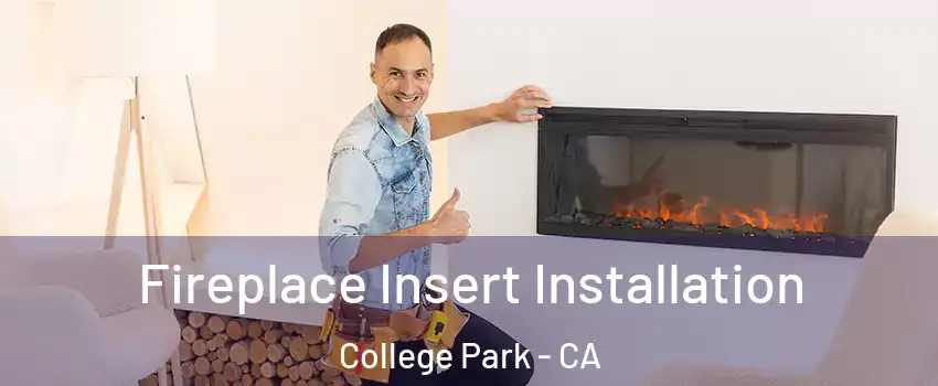 Fireplace Insert Installation College Park - CA