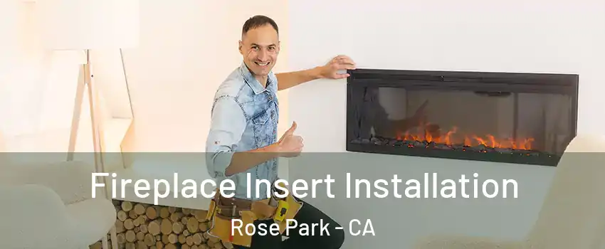 Fireplace Insert Installation Rose Park - CA