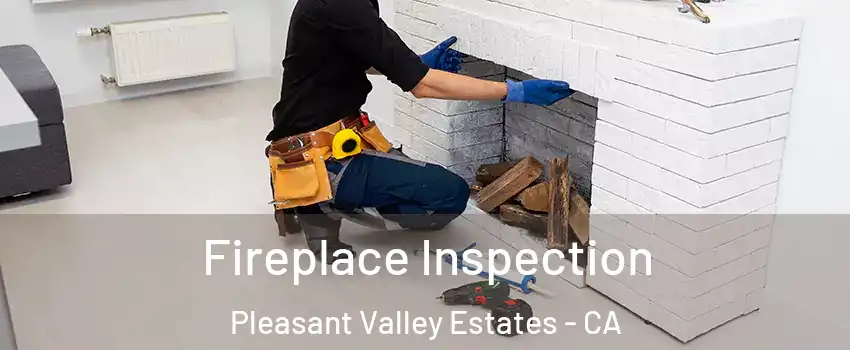 Fireplace Inspection Pleasant Valley Estates - CA