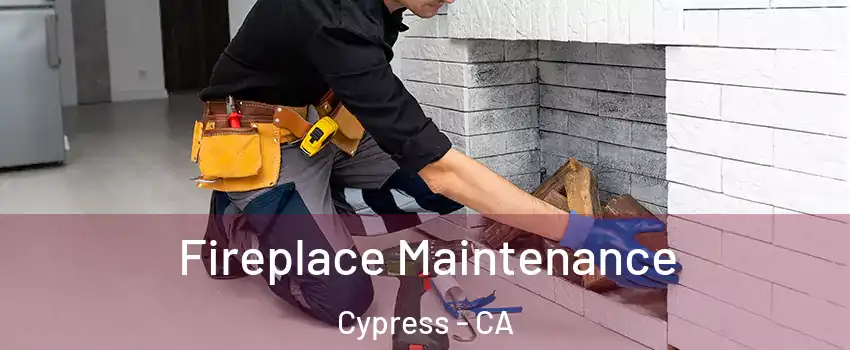 Fireplace Maintenance Cypress - CA