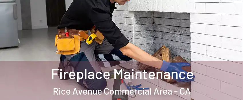 Fireplace Maintenance Rice Avenue Commercial Area - CA