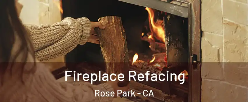 Fireplace Refacing Rose Park - CA