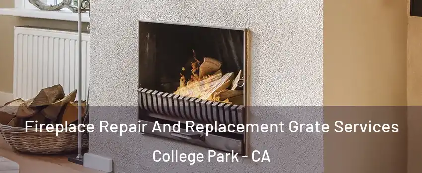 Fireplace Repair And Replacement Grate Services College Park - CA