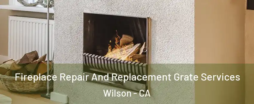 Fireplace Repair And Replacement Grate Services Wilson - CA