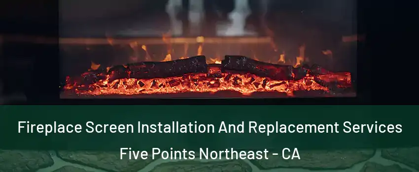 Fireplace Screen Installation And Replacement Services Five Points Northeast - CA