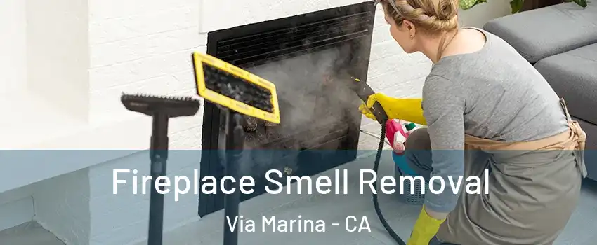 Fireplace Smell Removal Via Marina - CA